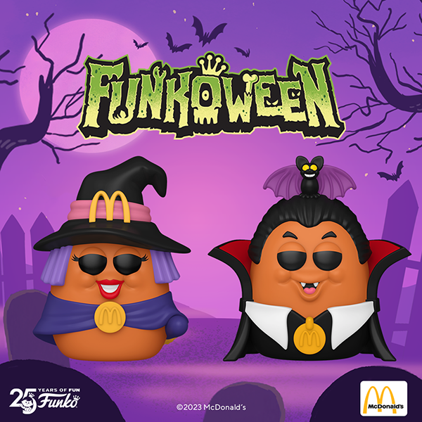 McDonald's McNugget Pops! Witch McNugget and Vampire McNugget
